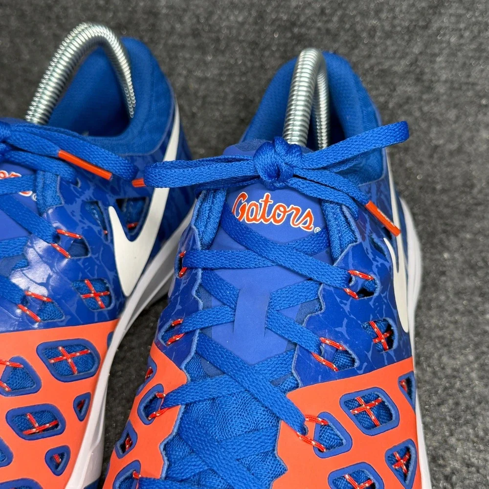 Nike Train Speed 4 AMP Florida Gators Running Shoes Men's 10.5 Blue Orange Run‎